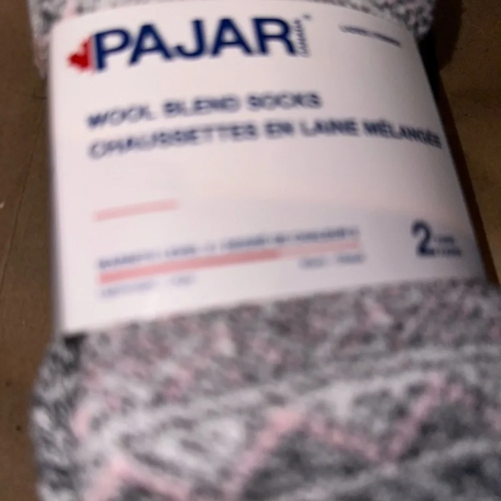 Pajar Wool Blend Hiking Confort dry socks 2 pack new with tags